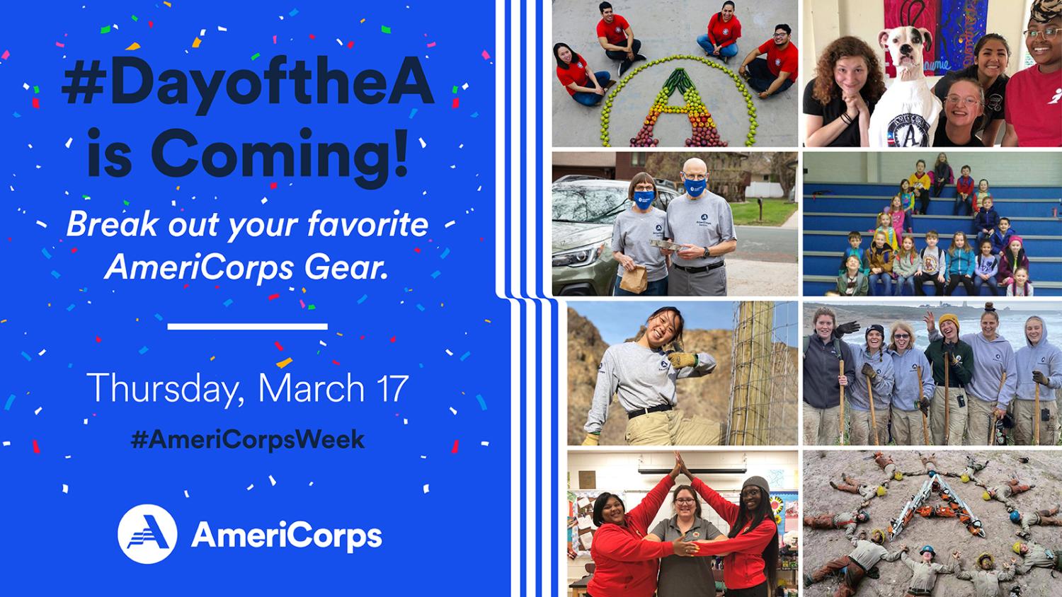 Celebrate with Us AmeriCorps Week is March 1319 AmeriCorps